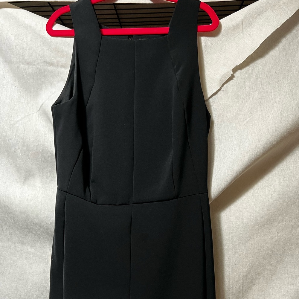 Ann Taylor Black Halter Sheath Cocktail Dress